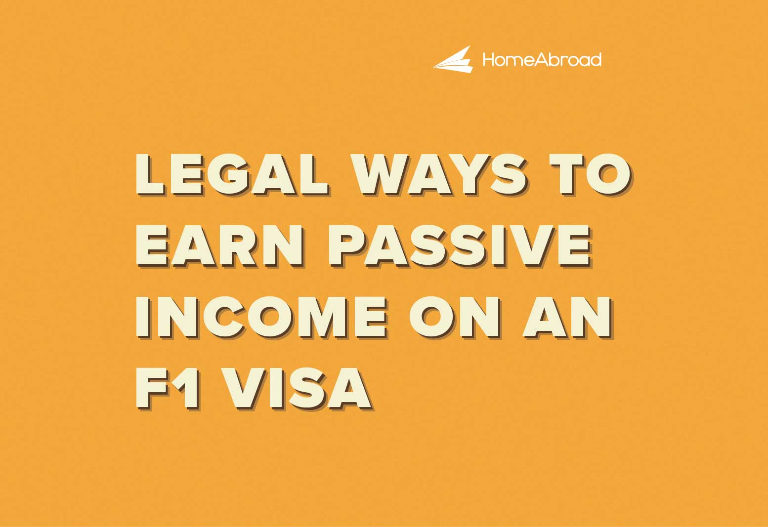 Legal Ways to Earn Passive Income on F1 Visa!