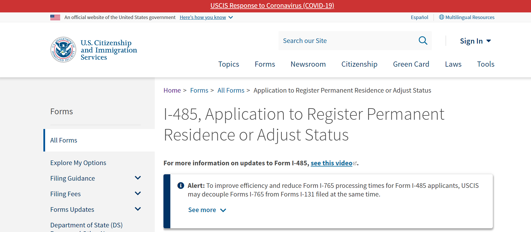 How to file Form I485 The complete guide