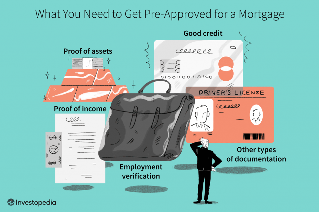What you need to get pre-approval for a mortgage