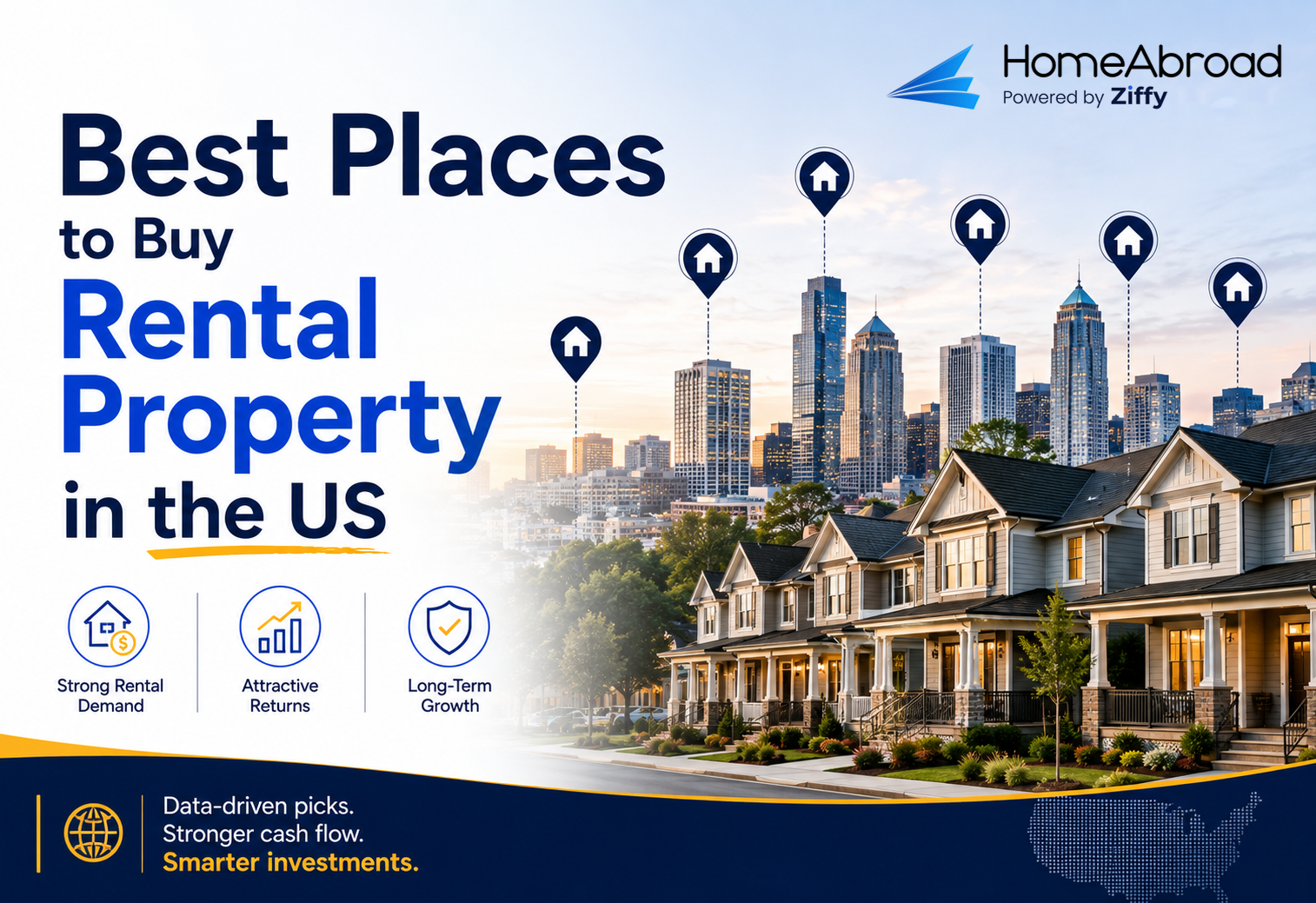 12 Best Places to Buy Rental Property in the US [2026]
