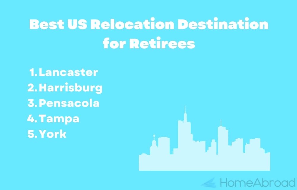 Best US Relocation Destination for Retirees