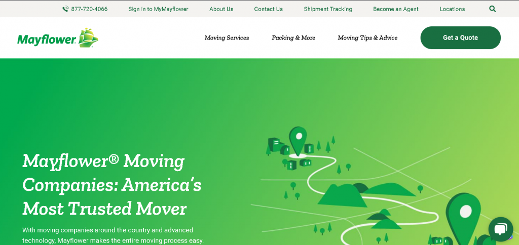 Mayflower Transit: Canada to US movers