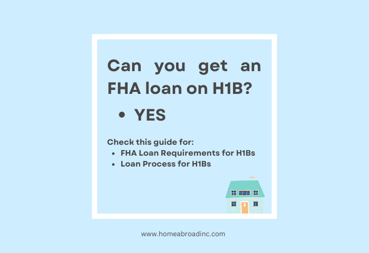 FHA Loan for H1B Visa Holders