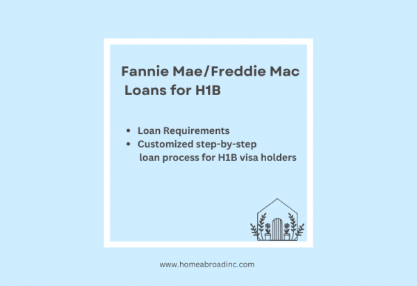 Fannie Mae Freddie Mac Loans for H1B