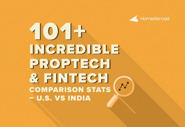 Proptech and Fintech Stats US Vs India