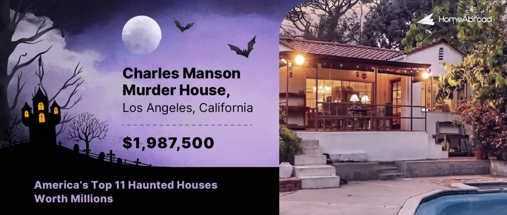 Charles Manson Murder House – Los Angeles, CA – $1,987,500 