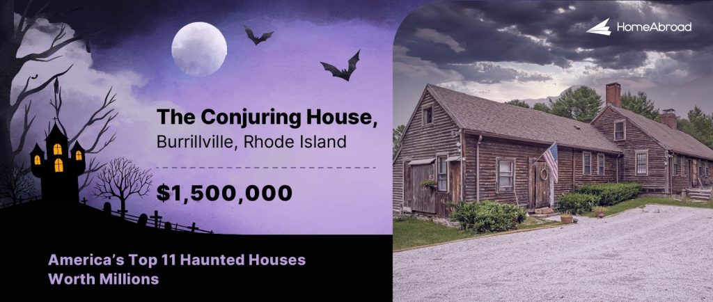 The Conjuring House – Burrillville, RI – $1,500,000