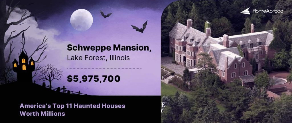 Schweppe Mansion – Lake Forest, IL – $5,975,700