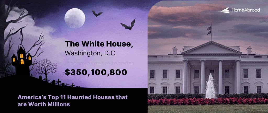 The White House – Washington, D.C. – $350,100,800 