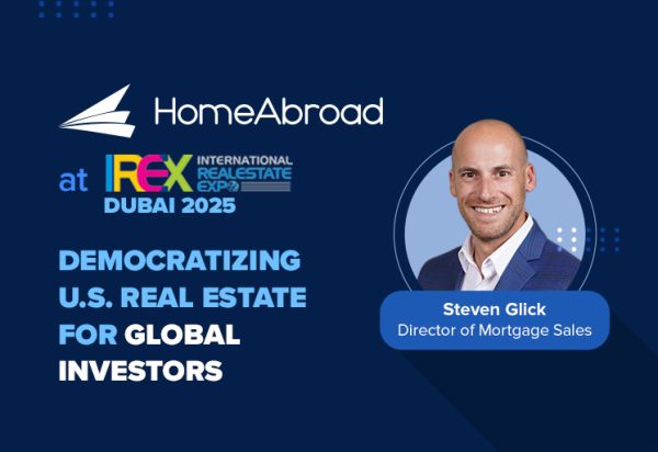 HomeAbroad at IREX UAE 2025 with our presenter, Steven Glick