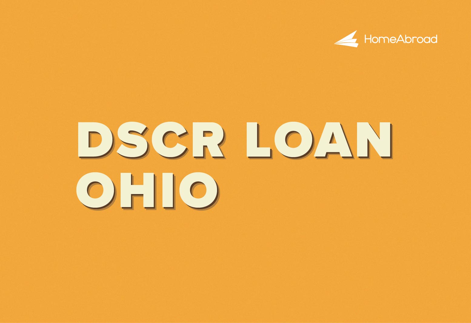 DSCR Loan in Ohio: No W2s and Paystubs Needed