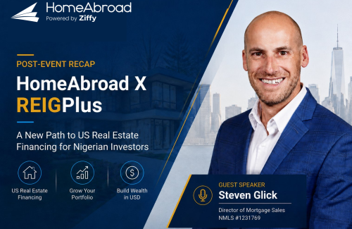 HomeAbroad x REIGPlus Webinar Shows Nigerian Investors a New Path to US Real Estate Financing