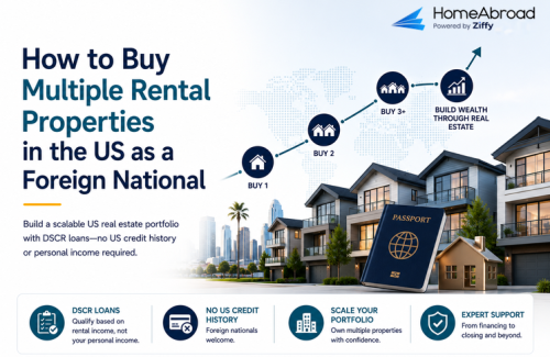 How to Buy Multiple Rental Properties in the US as a Foreign National