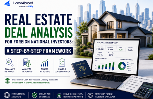 Real Estate Deal Analysis for Foreign National Investors: A Step-by-Step Framework