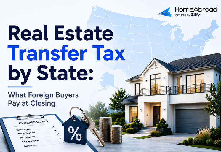 Real Estate Transfer Tax by State: What Foreign Buyers Pay at Closing