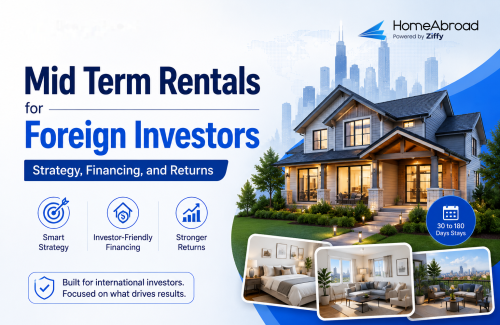 Mid Term Rentals for Foreign Investors: Strategy, Financing, and Returns