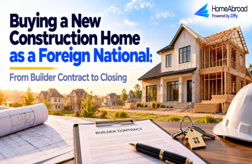 Buying a New Construction Home as a Foreign National: From Builder Contract to Closing