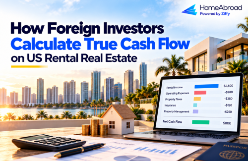 How Foreign Investors Calculate True Cash Flow on US Rental Real Estate