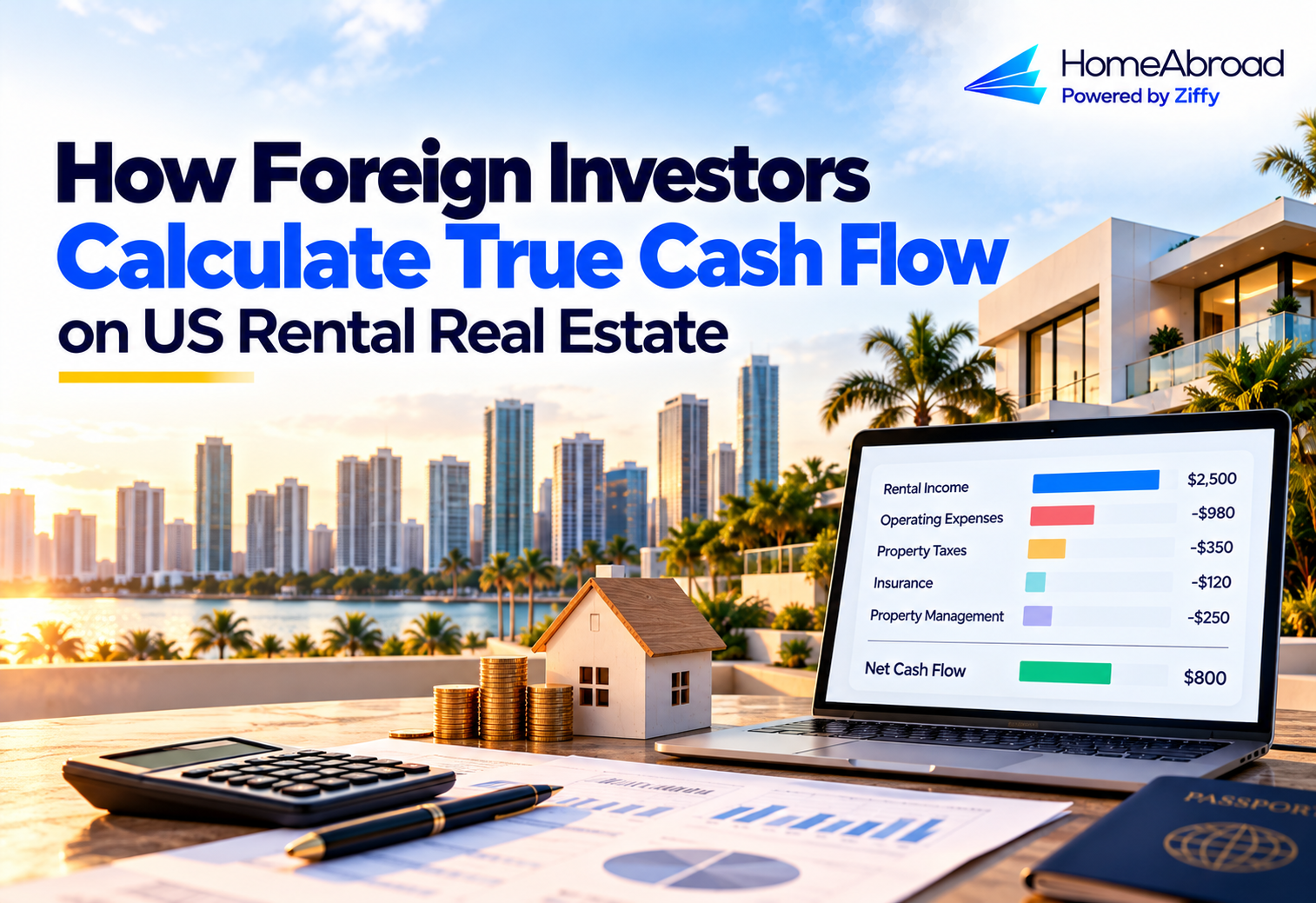 How Foreign Investors Calculate True Cash Flow on US Rental Real Estate