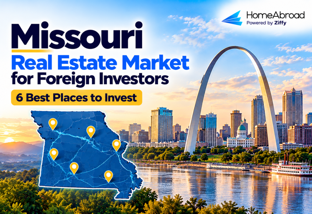 Missouri Real Estate Market for Foreign Investors: 6 Best Places to Invest [2026]